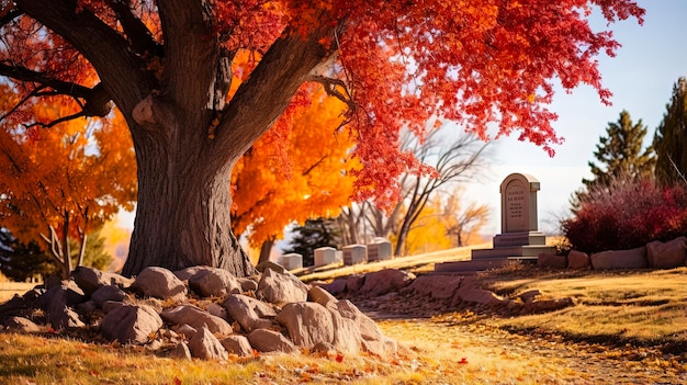 Vibes d'automne au cimetière de Boulder Colorado Explorez les tombes les pierres tombales les tombes et les mémoriaux