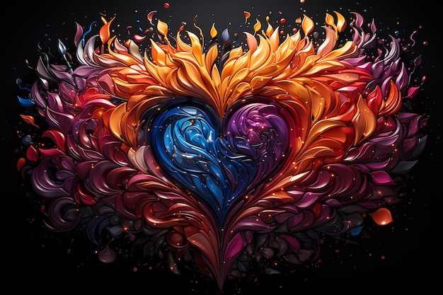 vibrant_illustration_of_a_delighted_heart_emanating