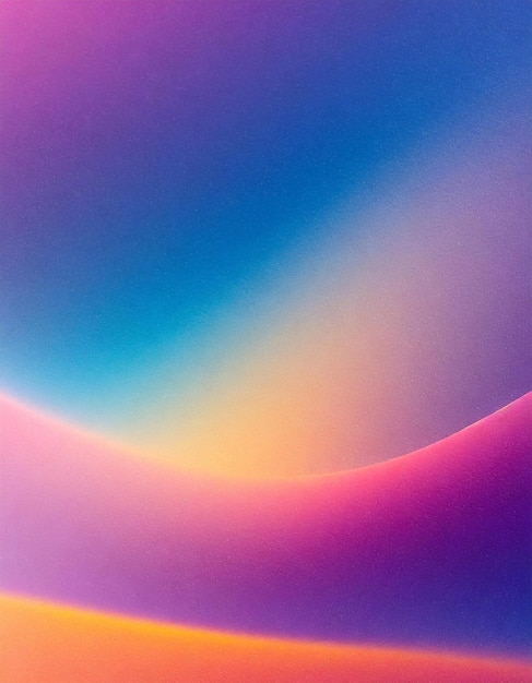 Des vibrations rétro dans des gradients colorés