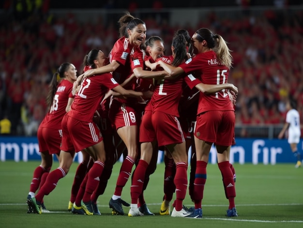 Victoire de l'équipe nationale féminine espagnole de football