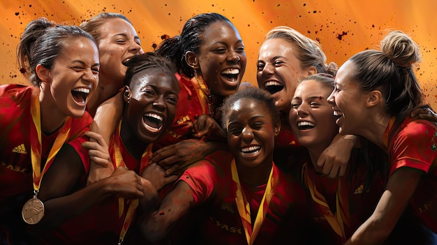 Victoire de l'équipe nationale féminine de football d'Espagne