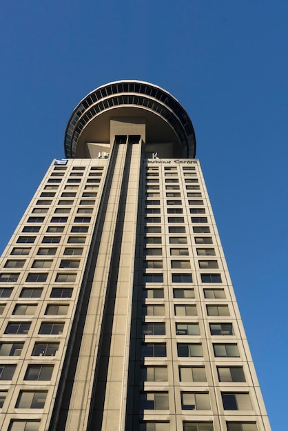 VICTORIA CANADA 14 SEPTEMBRE 2018 Harbour Centre building à Vancouver est l'un des monuments les plus hauts et les plus emblématiques de Vancouver Canada
