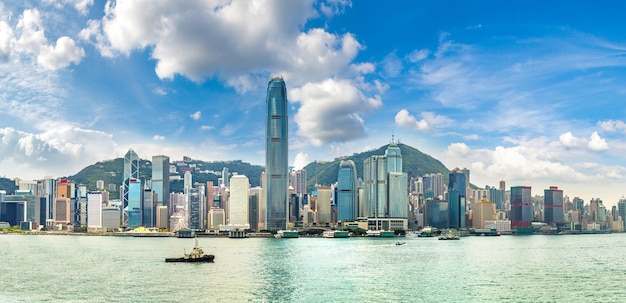 Victoria Harbour à Hong Kong, Chine