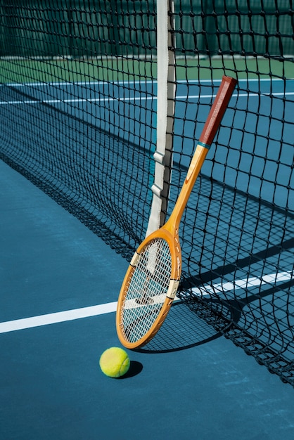 Vie morte de l'équipement de tennis