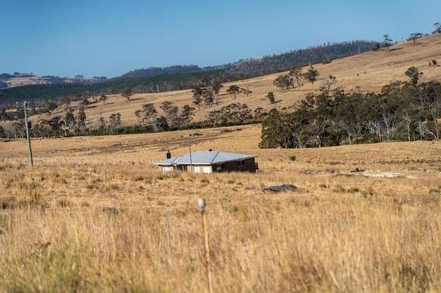 Photo la vie rurale hors réseau dans l'outback de l'australie