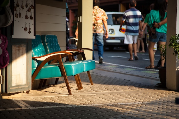 Photo vieille chaise.