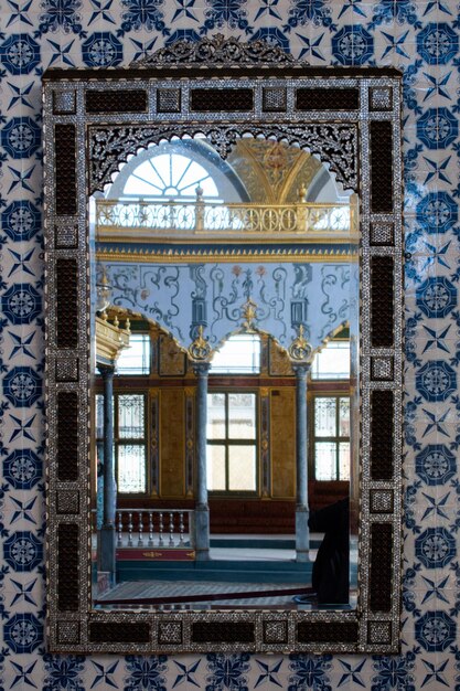 Photo vieille fenêtre architecture de l'époque ottomane à istanbul