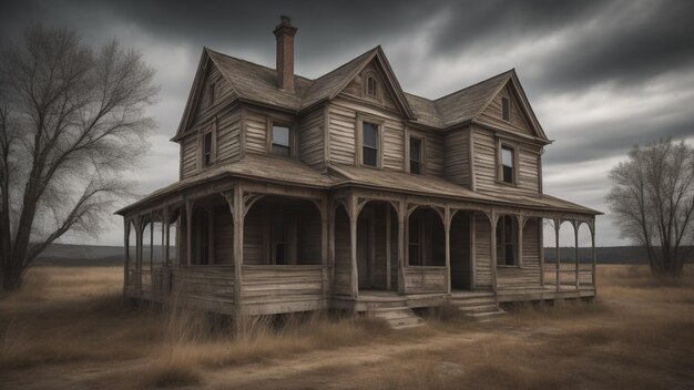 vieille maison abandonnée