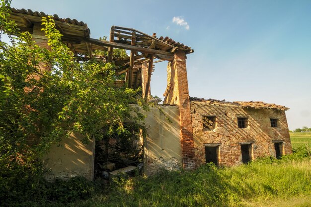 vieille maison abandonnée