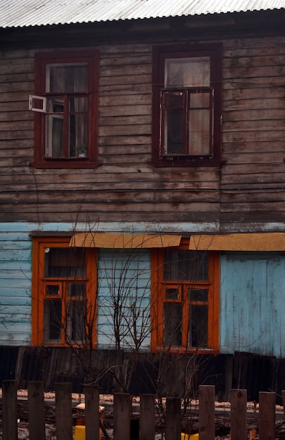 Vieille maison en bois. Nijni Novgorod