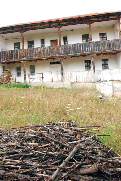 Vieille maison de village macédonienne kriveni village resen macédoine