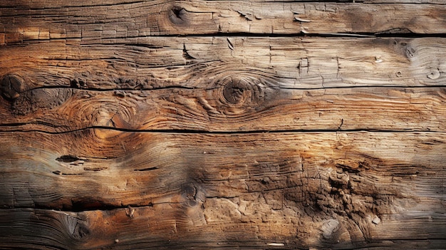 Vieille planche de bois dur sur fond de tronc d'arbre