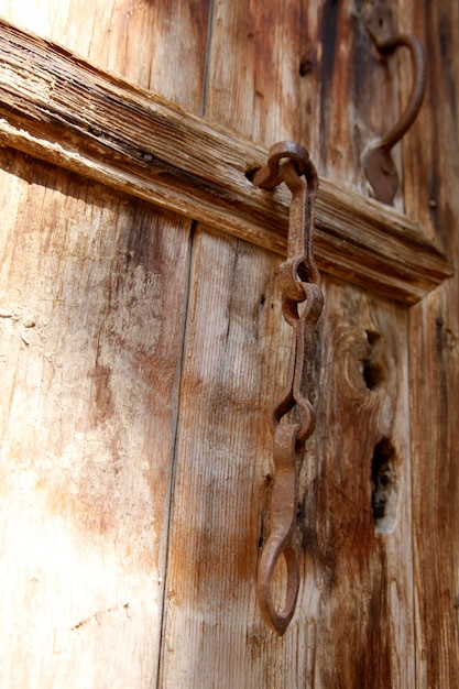 vieille porte en bois