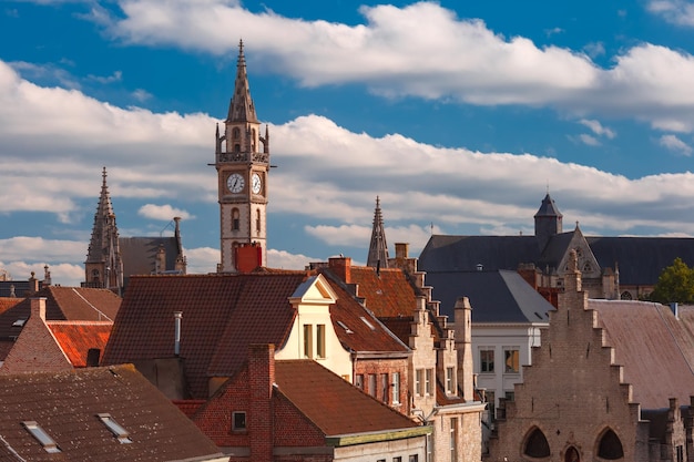 Vieille ville de Gand Belgique