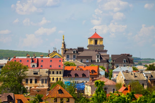 La vieille ville de Kamenetz-Podolsk en Ukraine. Été