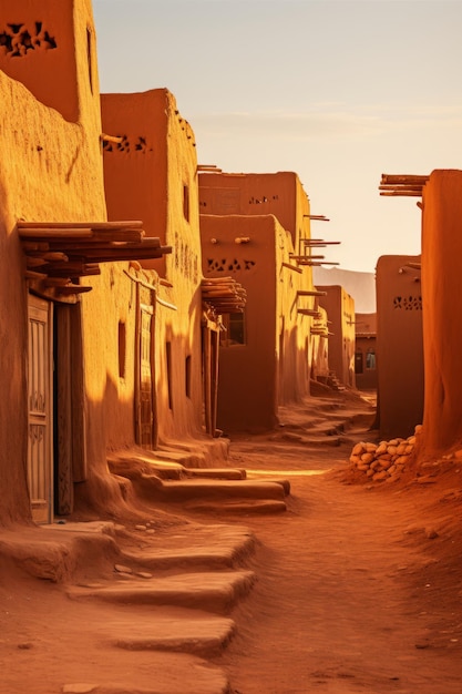 La vieille ville de Kasbah Ait Benhaddou au Maroc Afrique