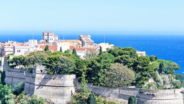 Photo vieille ville de monaco, france