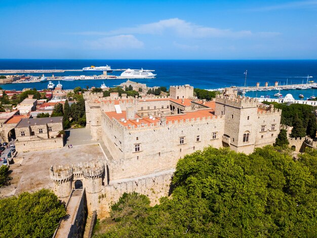 Vieille ville de Rhodes en Grèce