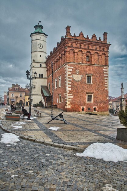 Photo vieille ville sandomierz pologne