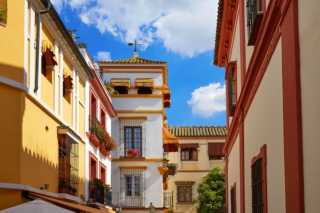 Vieille ville de Séville près de la rue Agua Vida st Espagne