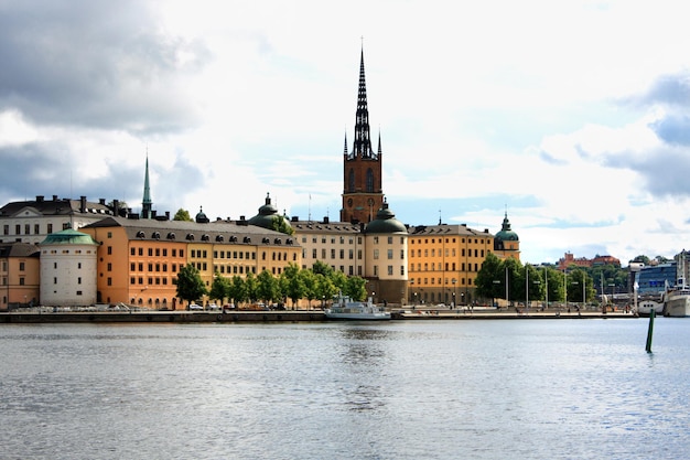 La vieille ville de Stockholm en Suède