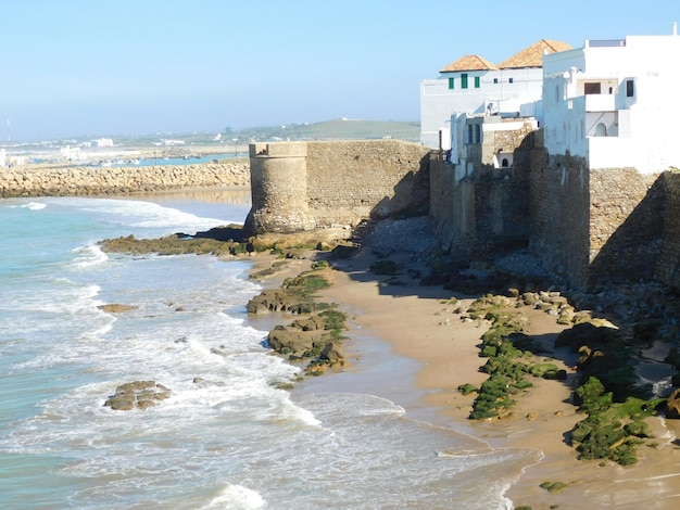 vieille ville avec vue sur la mer