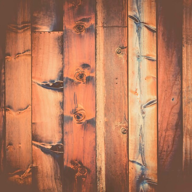 Vieilles textures de bois vintage à l'arrière-plan Filtre vintage