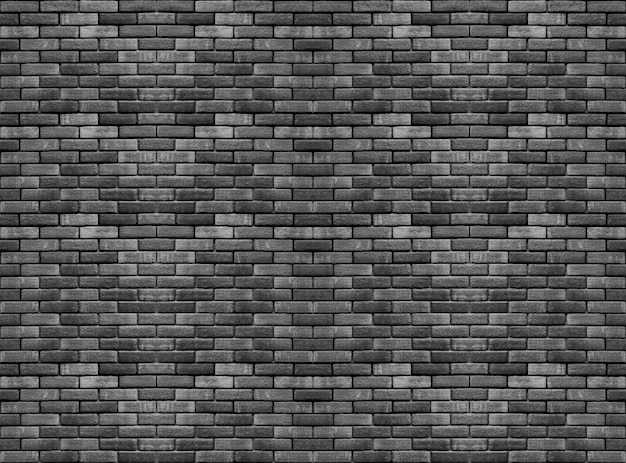 vieux blocs de brique de ciment noir foncé pile fond de texture de mur.