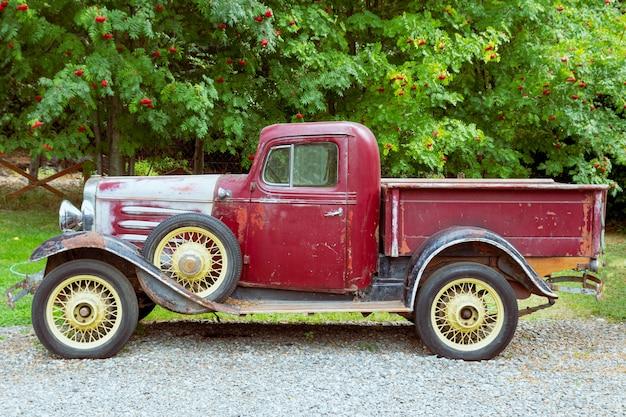 Vieux camion de l'année 1935