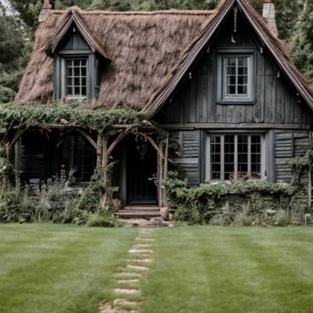 Vieux chalet en bois