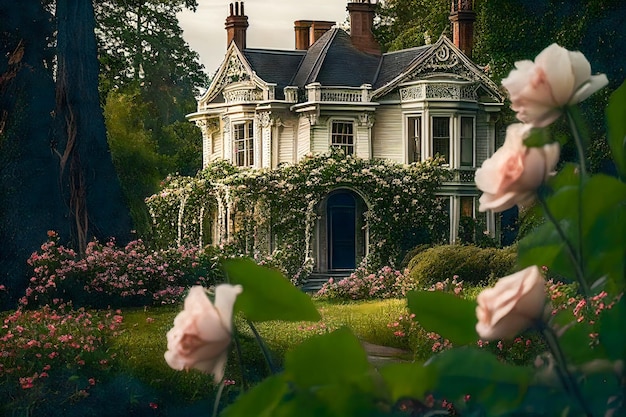 Un vieux château abandonné