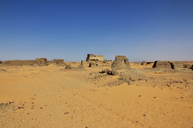 Vieux Dongola au Soudan, Afrique