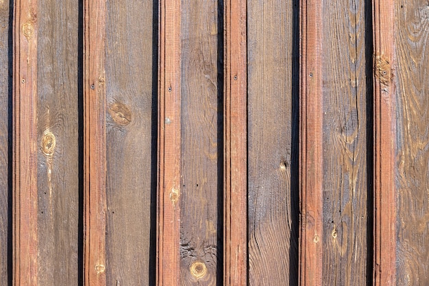 Vieux fond en bois avec des planches verticales