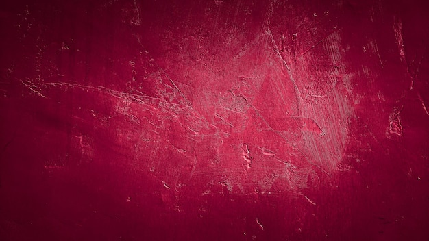 vieux fond de mur en béton de ciment de texture abstraite rouge