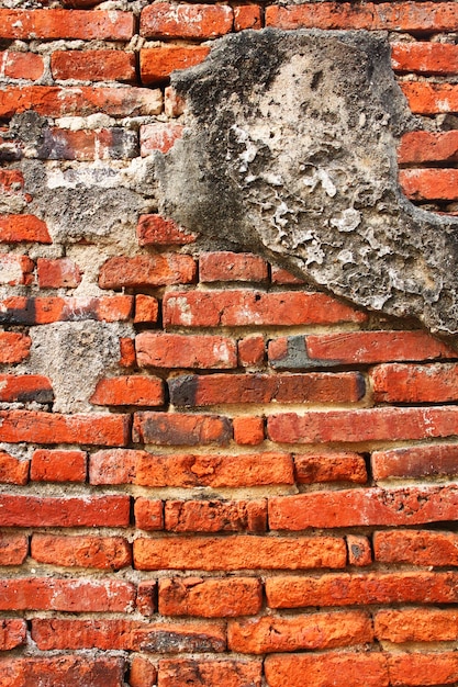 vieux fond de mur de brique