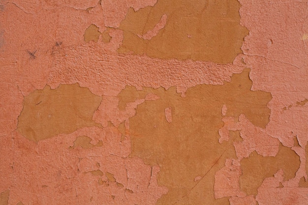 Vieux fond de mur de textures orange Fond parfait avec espace