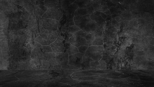 Vieux fond noir. Béton de tableau noir de texture grunge.