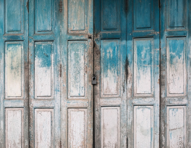 Vieux fond de porte en bois grunge