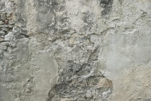 Vieux fond de texture de mur en béton gris