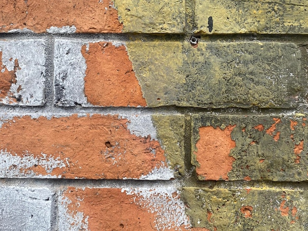 Vieux fond de texture de mur de brique marron