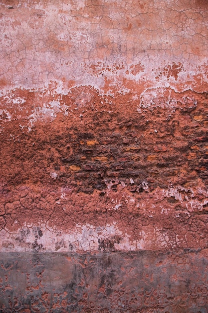 Vieux fond de texture de mur de brique rouge Surface de ciment grunge