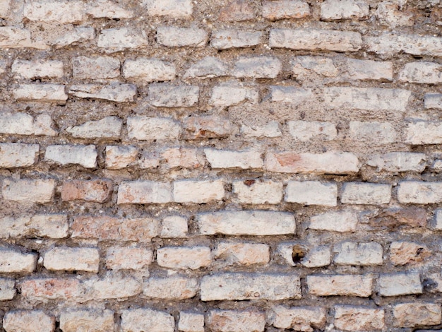 Vieux fond de texture de mur de briques vintage