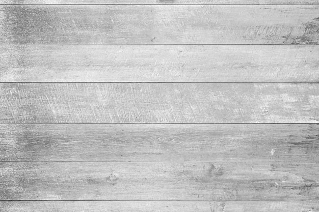 Photo vieux fond de texture de mur de planche de bois blanc