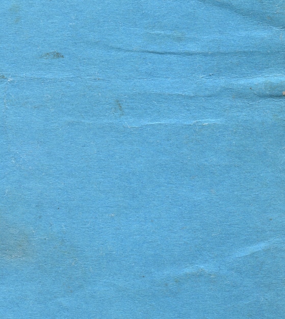 Vieux fond de texture de papier bleu vintage