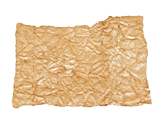 Vieux fond de texture de papier froissé