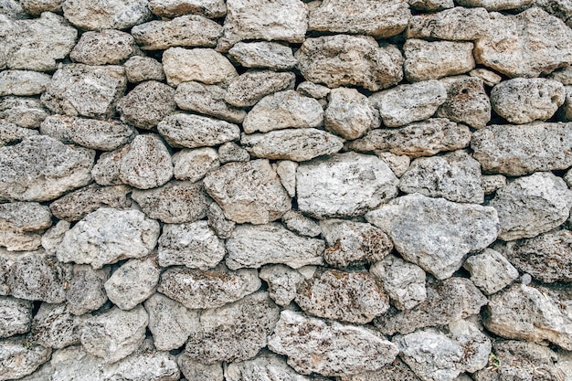 Vieux fond de textures de mur en pierre