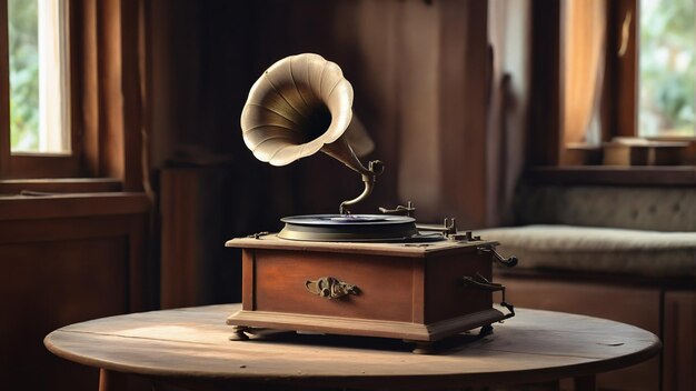 vieux gramophone