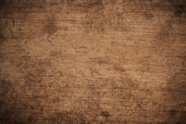 Vieux grunge en bois texturé sombre, la surface de la texture en bois brun ancien