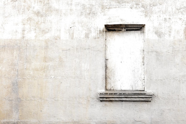 Vieux mur de béton gris. Façade