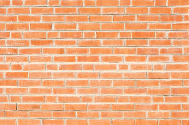 Vieux mur de briques orange - fond